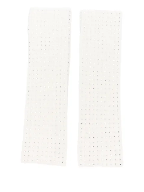 Maje embellished wool gloves
