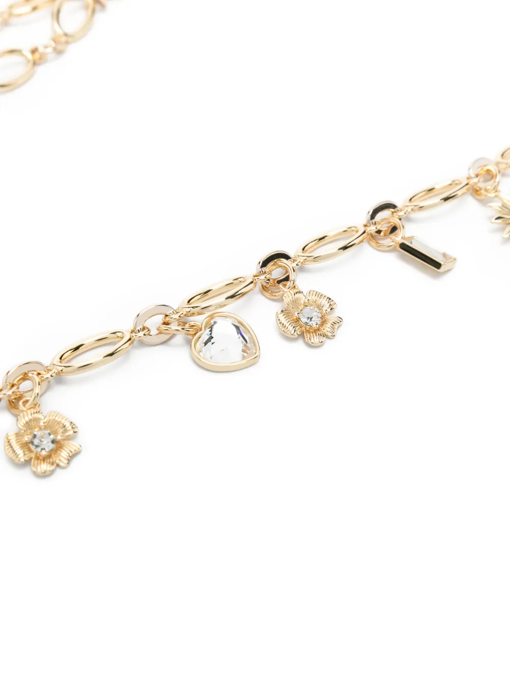  Maje Char-detail Chain Belt - Gold 