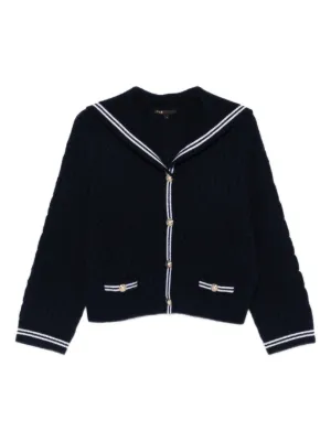 【専用】maje ニットカーディガン MAJE ツイード カーディガン スパンコール付き | THE OUTNET (アウト