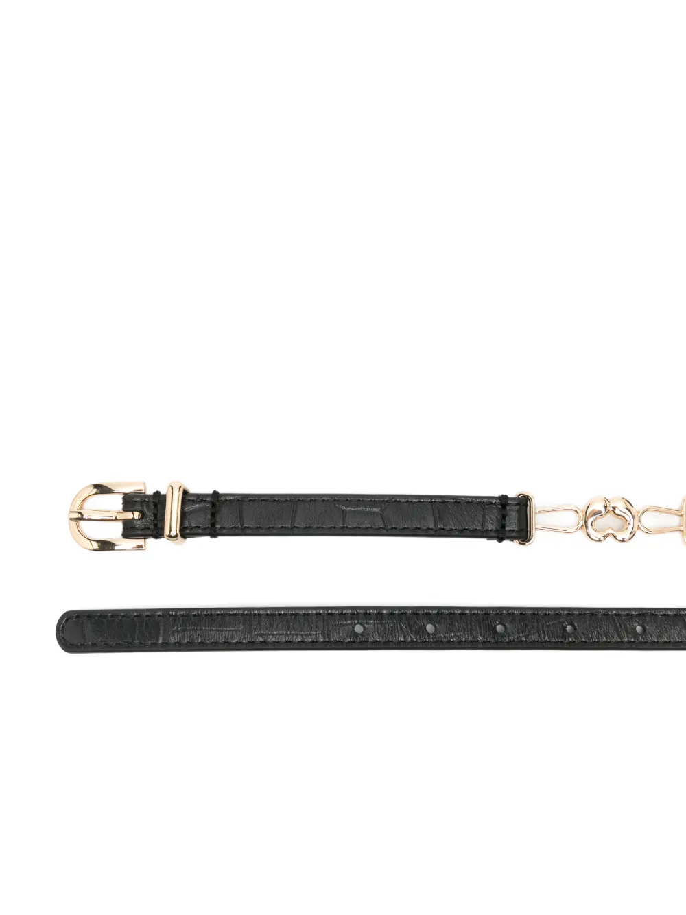  Maje Buckle Belt - Black 
