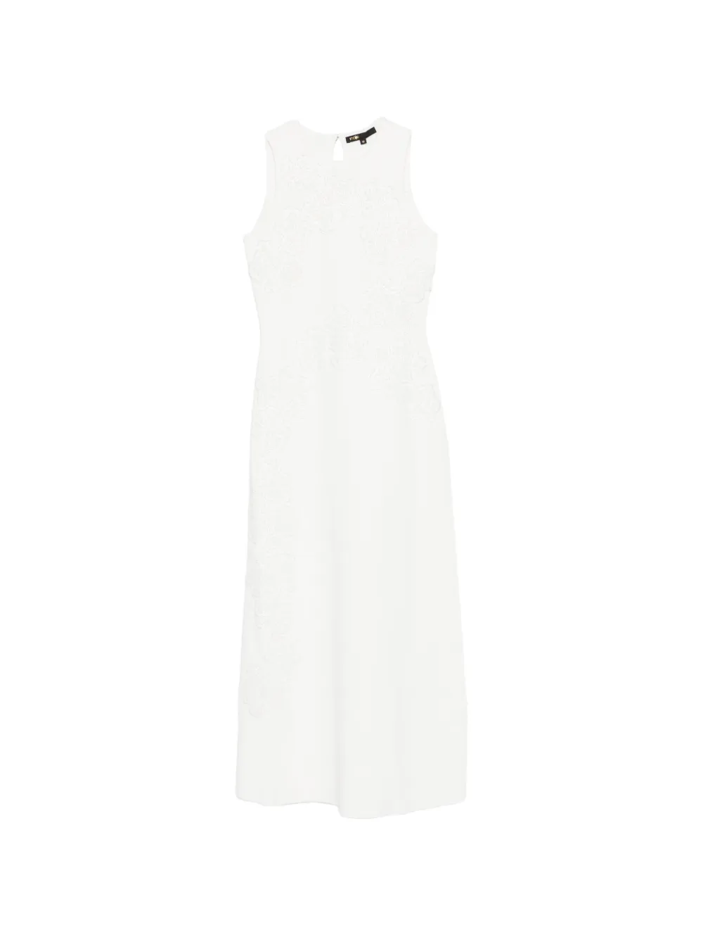 Maje Abito midi smanicato - Bianco