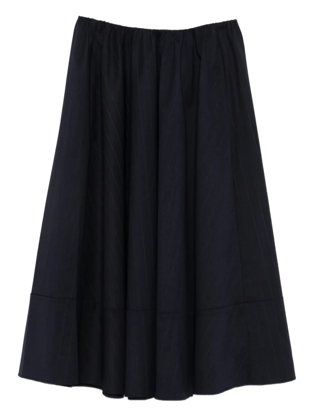 Maje Midirock mit Stretchbund - Blau