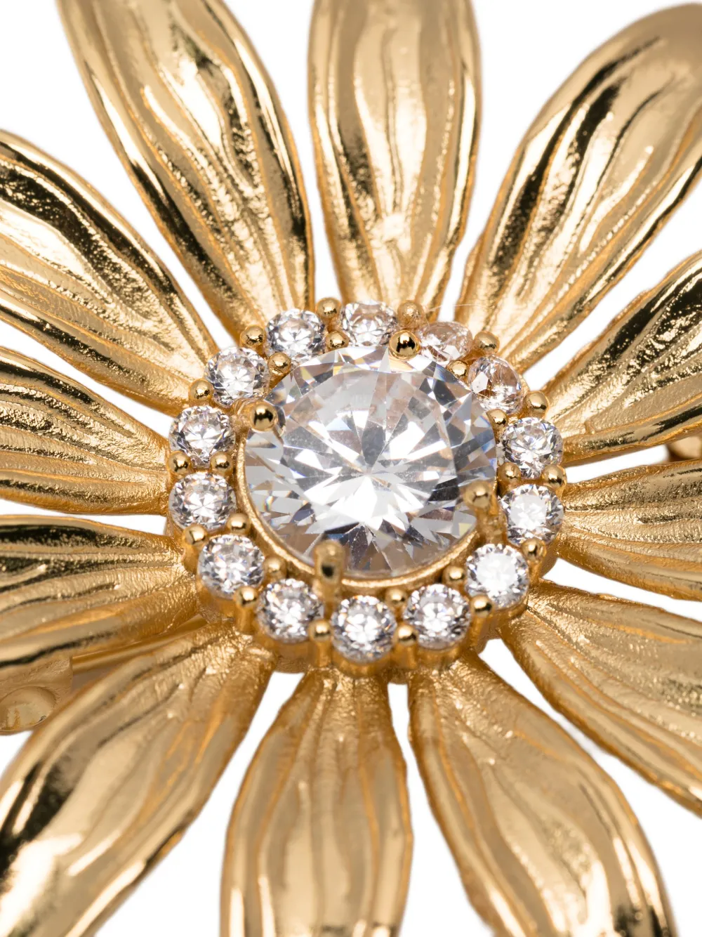  Maje Flower Brooch - Gold 
