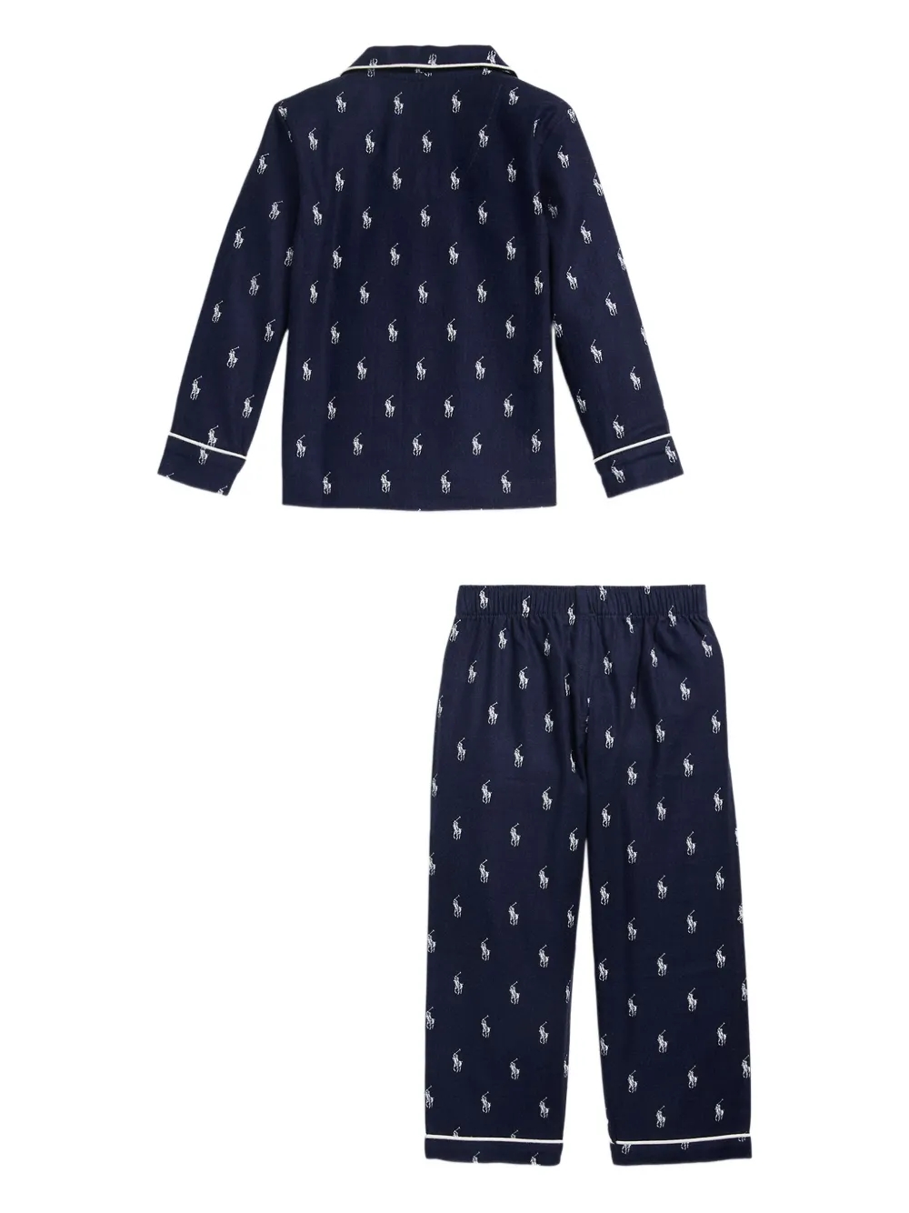 POLO RALPH LAUREN KIDS Pyjama met logopatroon Blauw
