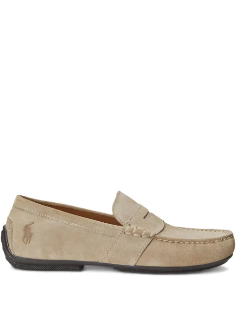 Polo Ralph Lauren Reynold hand-stitched suede loafers