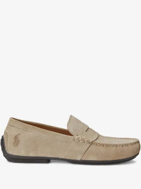 Polo Ralph Lauren Reynold hand-stitched suede loafers