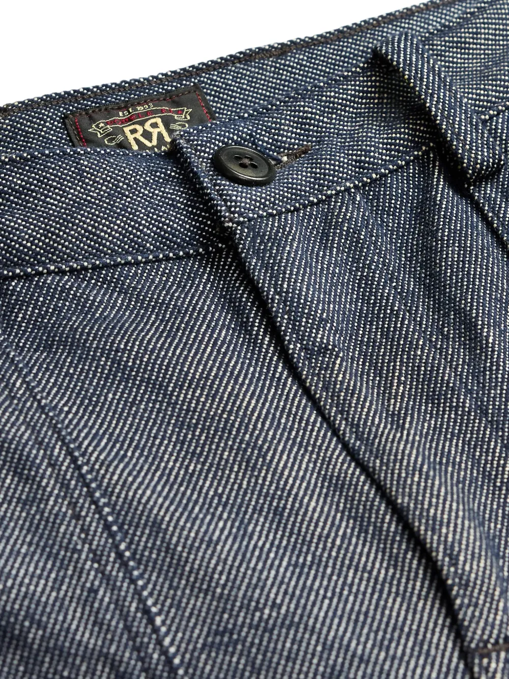 Ralph Lauren RRL High waist broek Blauw