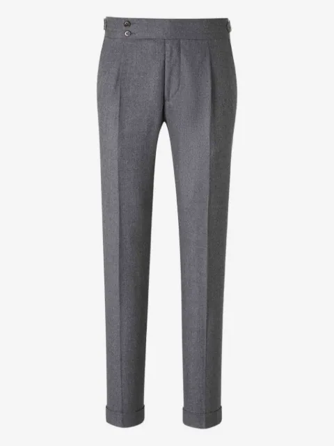 Scabal pleated trousers