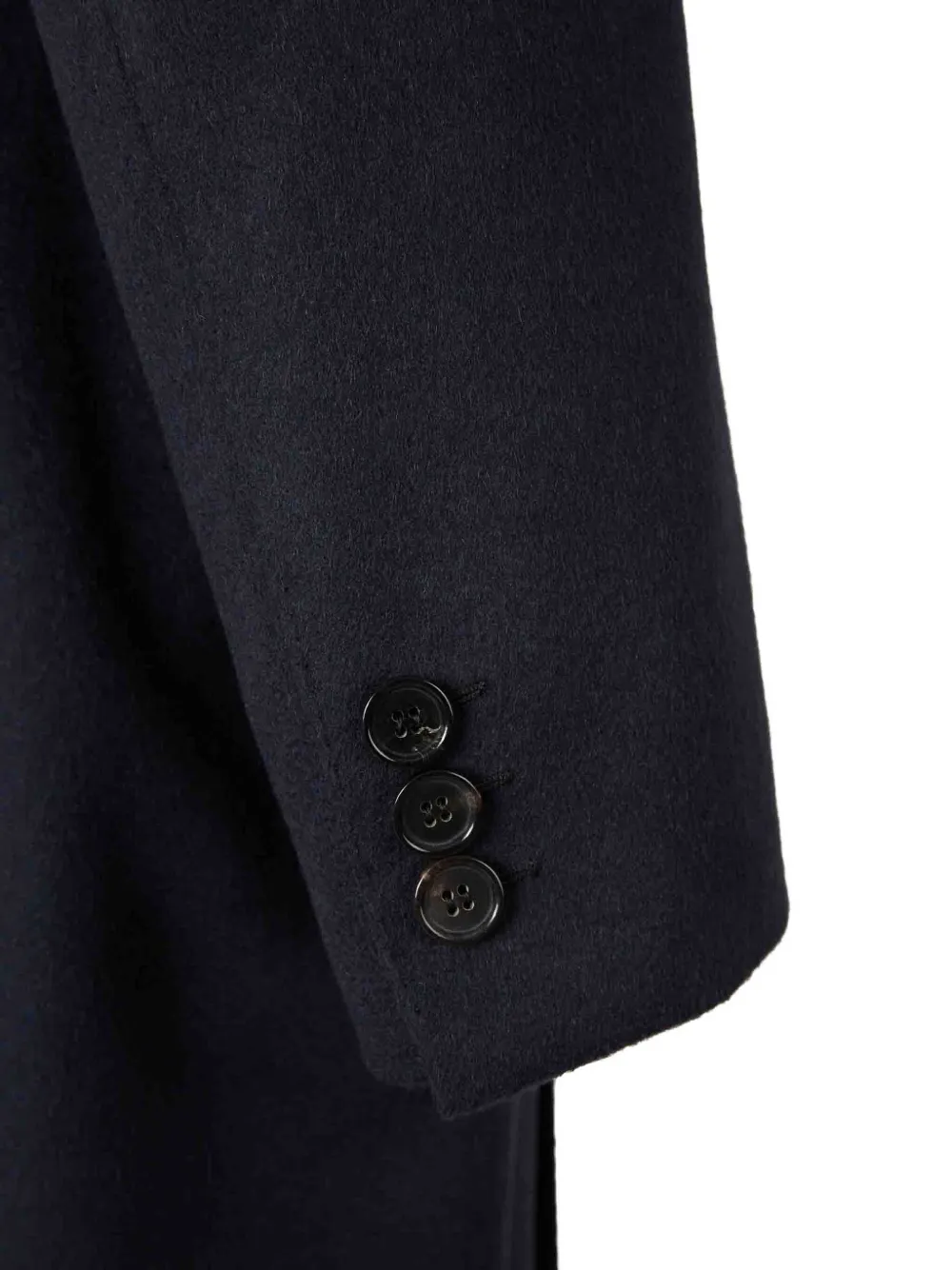Brioni Single-breasted Coat In Black