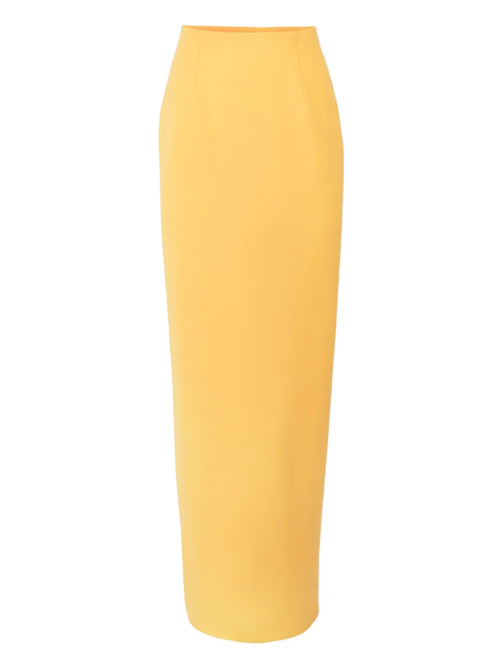 Carolina Herrera Column Maxi Skirt In Yellow
