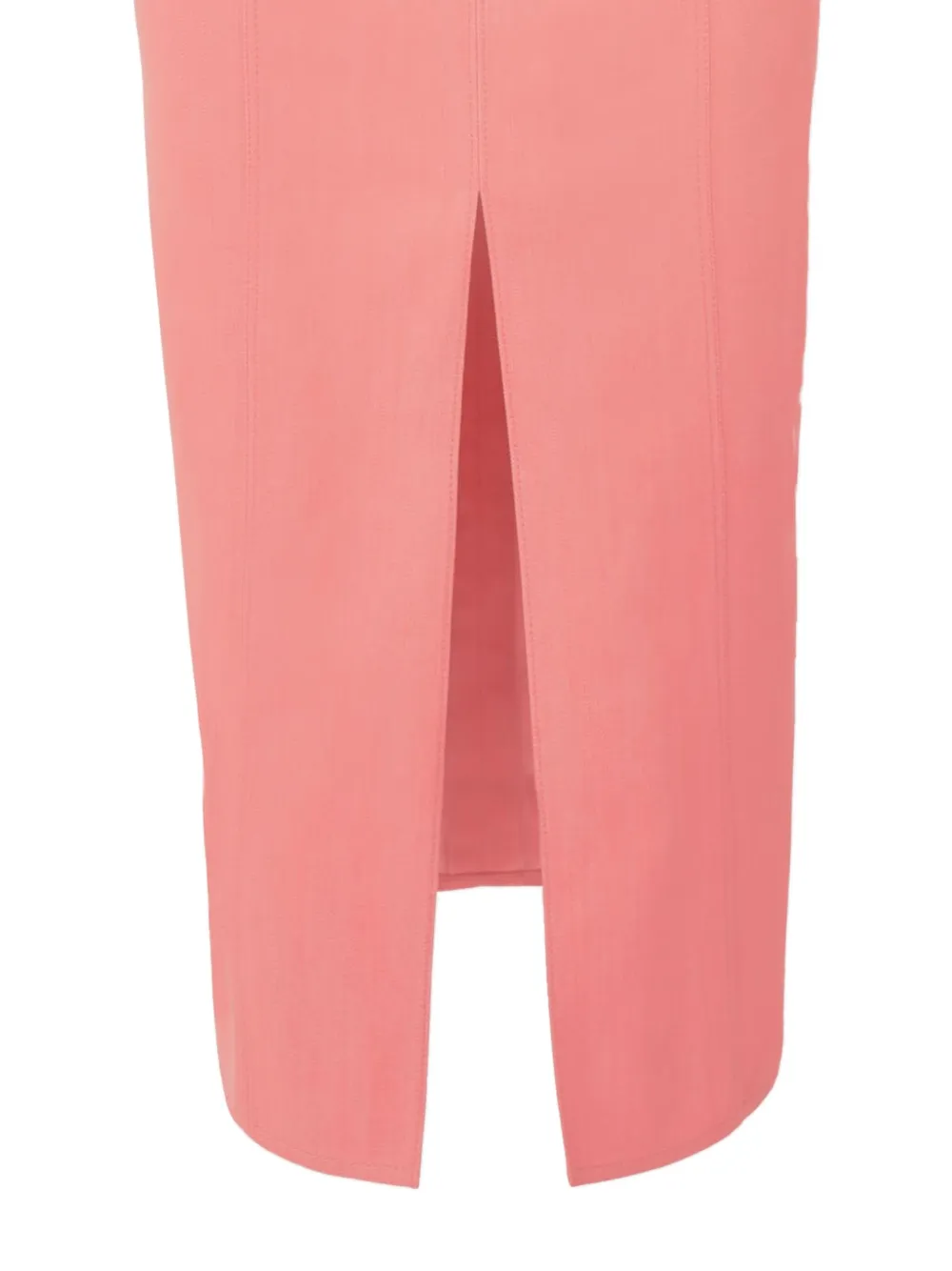 Carolina Herrera Denim high waist midi-rok Roze