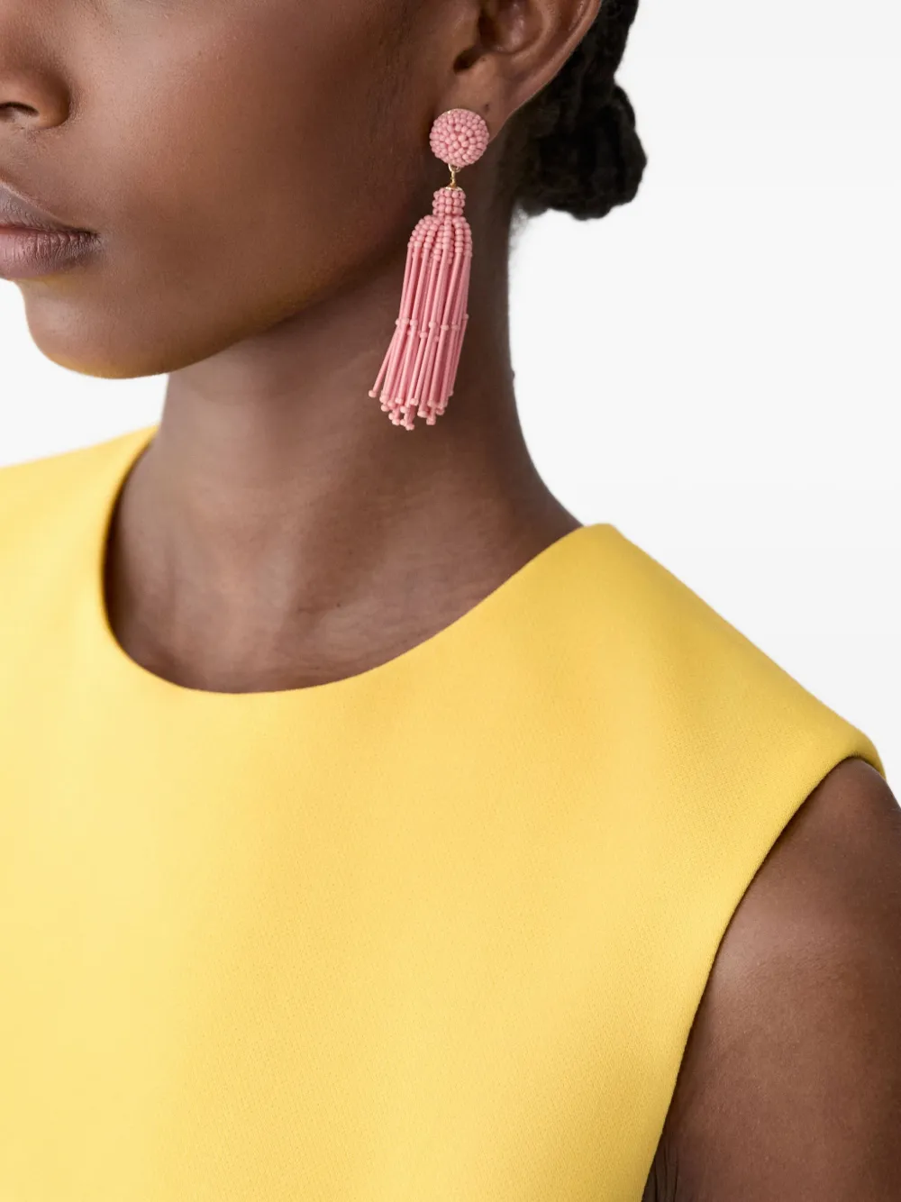 Carolina Herrera Oorbellen met kwastje - Goud