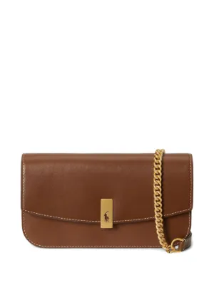 Mulberry Darley チェーンストラップ クラッチバッグ S | ブラウン