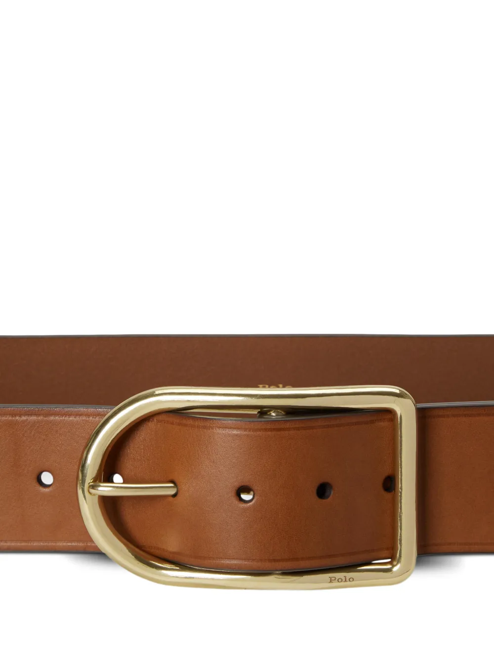 50mm buckle leather belt