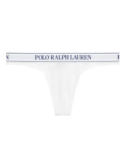 Polo Ralph Lauren logo-waistband thong