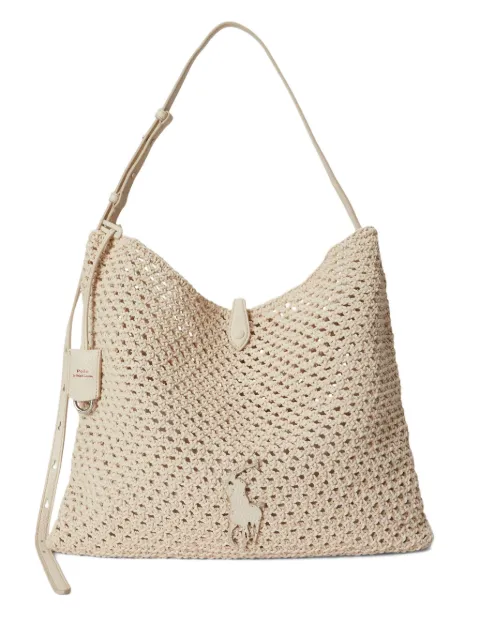 Polo Ralph Lauren Polo Play crochet horse cross body bag