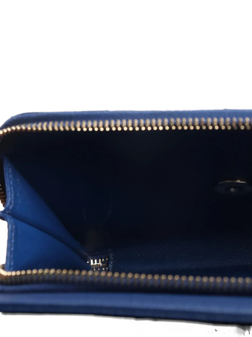 Pre-owned Chanel Matelassé Cc Turn-lock Tote Bag In Blue