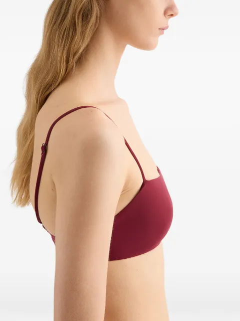 Jil Sander Jersey Bandeau straps bikini top