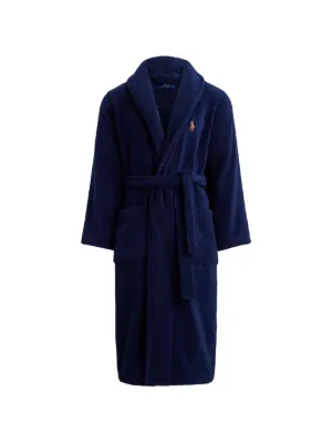 mens embroidered dressing gown Men's Tropez Terry Cloth Robe main image 1