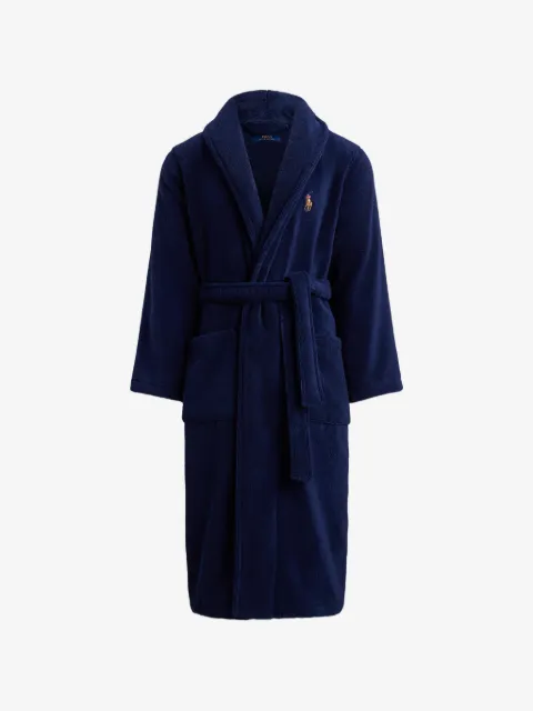 Polo Ralph Lauren logo-embroidered robe