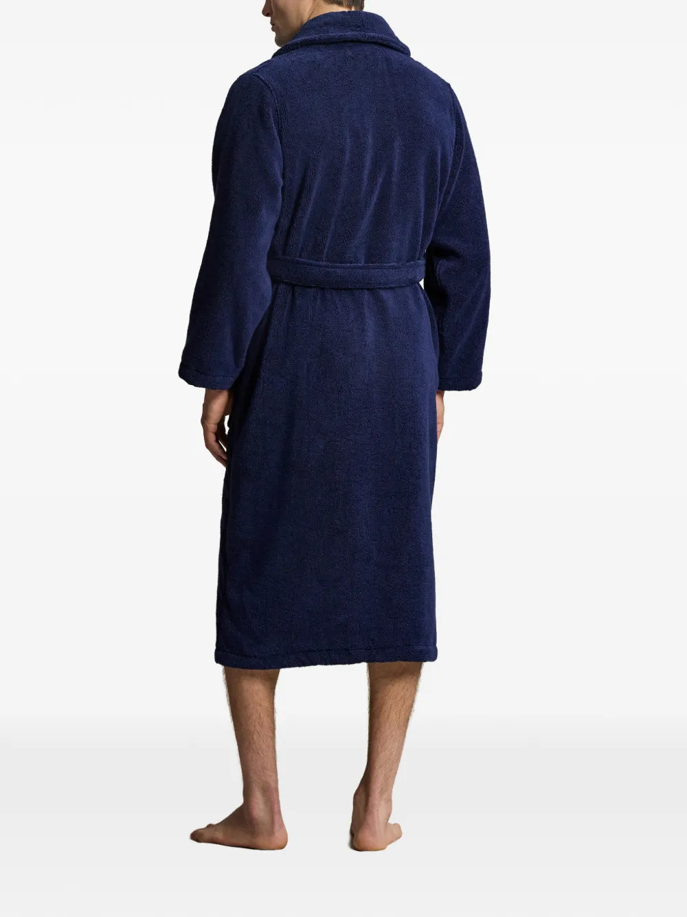 Polo Ralph Lauren Badjas met geborduurd logo Blauw
