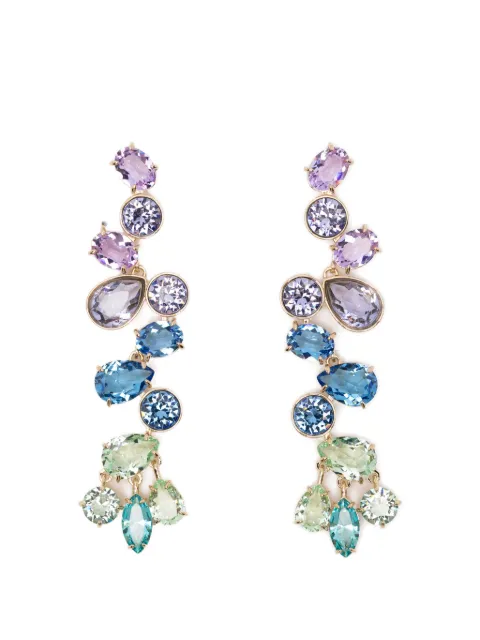 Swarovski Gema drop-effect earrings