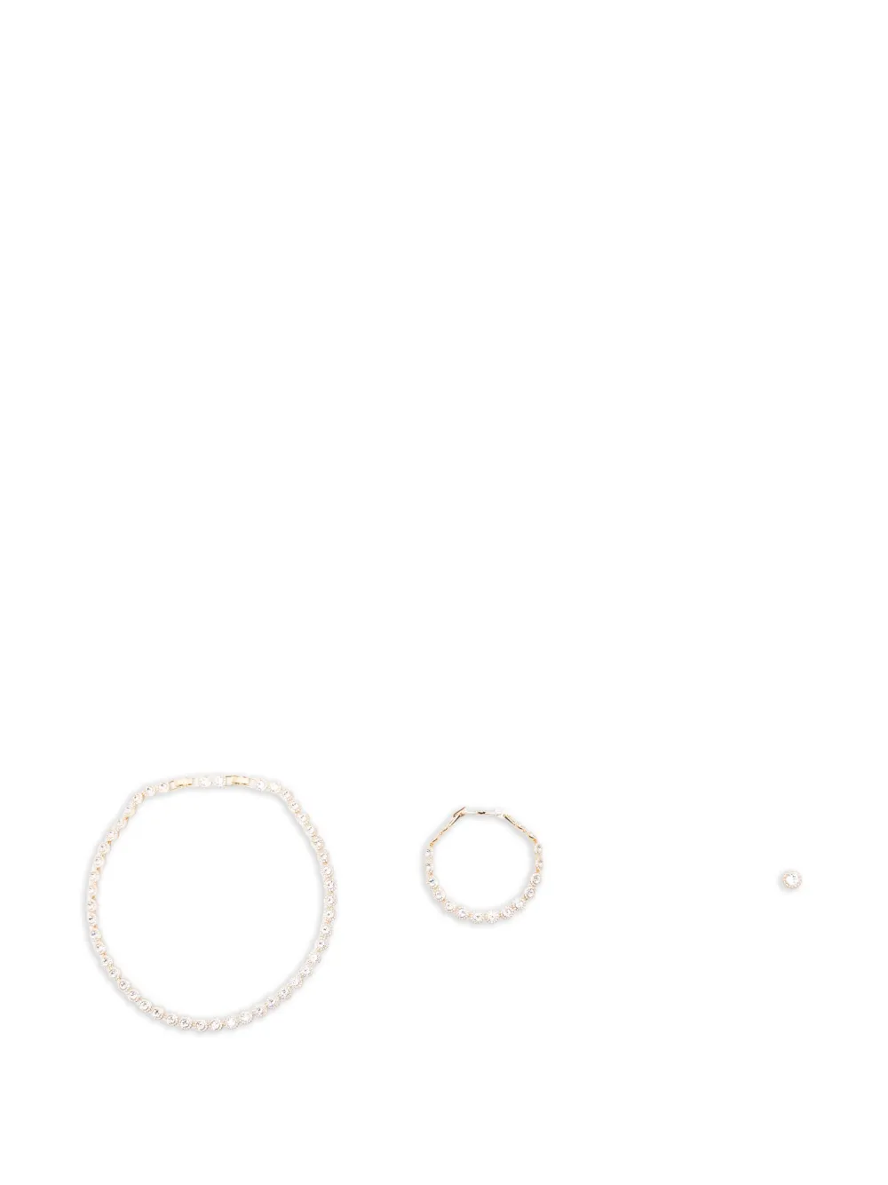 Swarovski Set Una Angelic - Oro