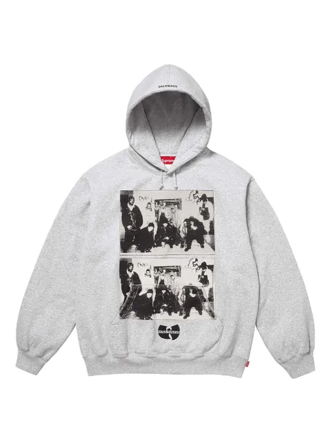 Supreme x Wu-Tang Clan Hoodie mit grafischem Print