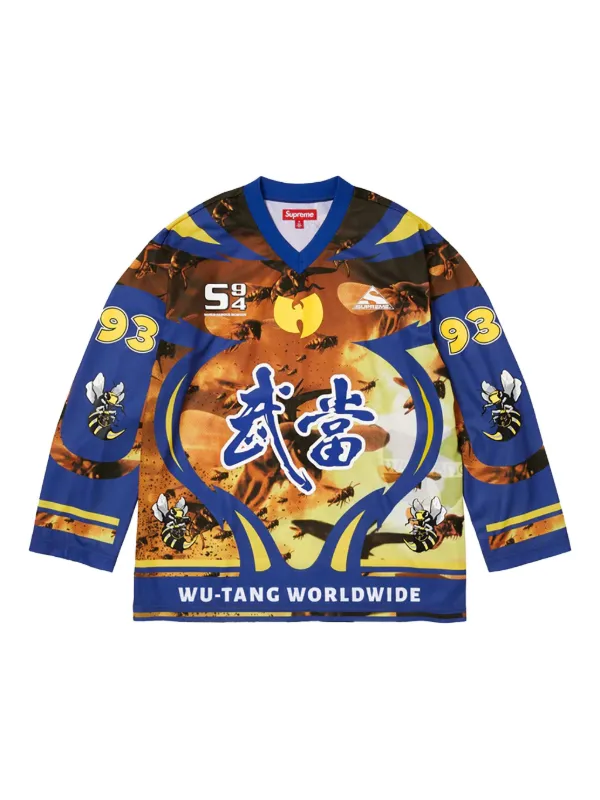 Supreme x Wu-Tang Clan ロングTシャツ | ブルー | FARFETCH JP