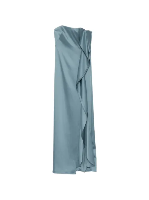 Amsale Cascade maxi dress