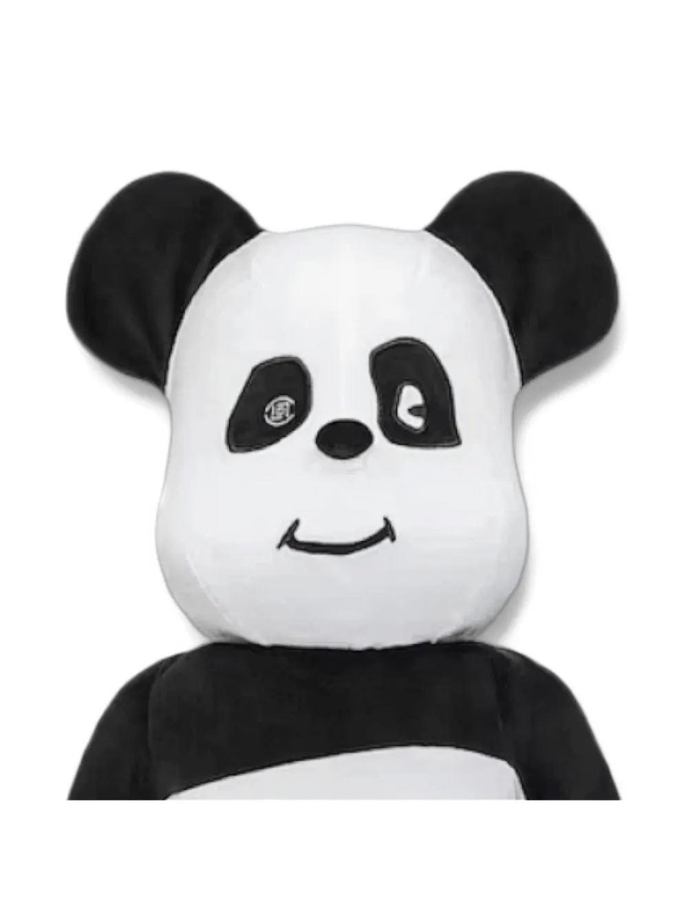 Medicom Toy X Clot Be@rbrick Panda 1000% Figure In Black