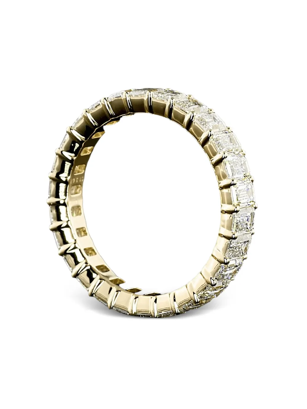 14k Yellow Gold Diamond Eternity Ring