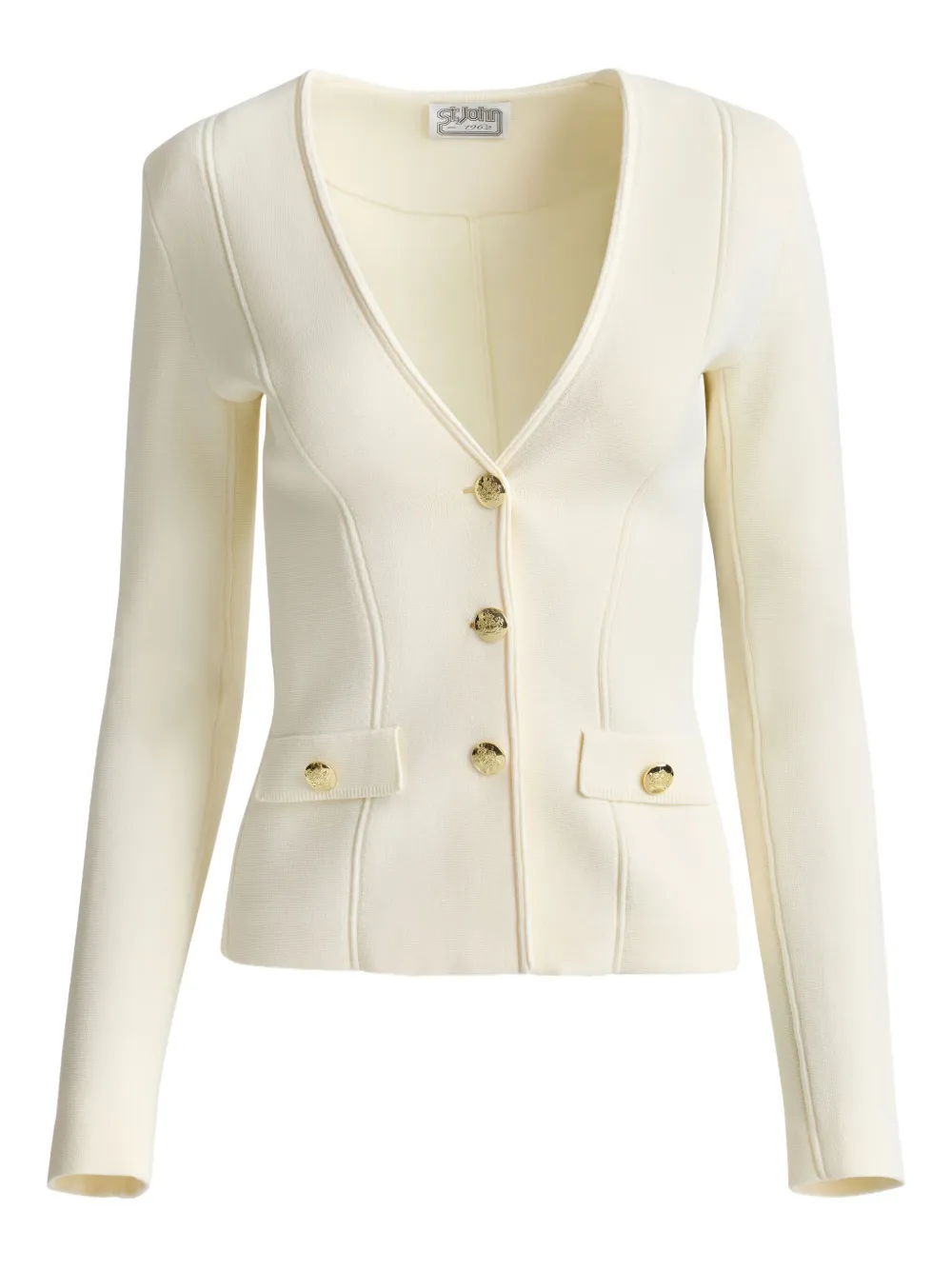 St. John Cardigan Santa Roma - Toni neutri