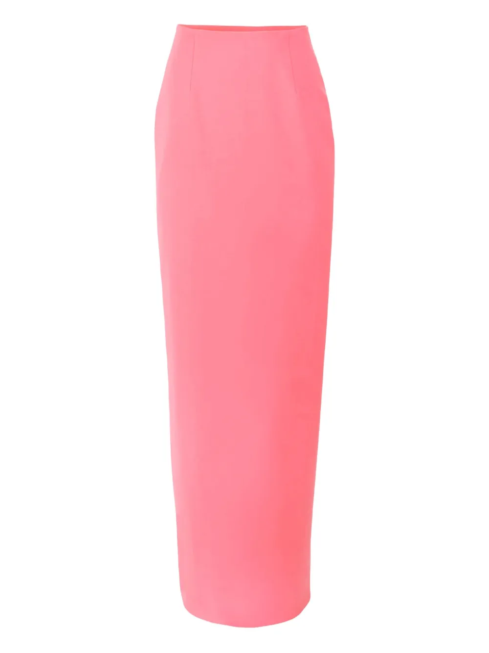 Carolina Herrera Column-design Slit Maxi Skirt In Pink
