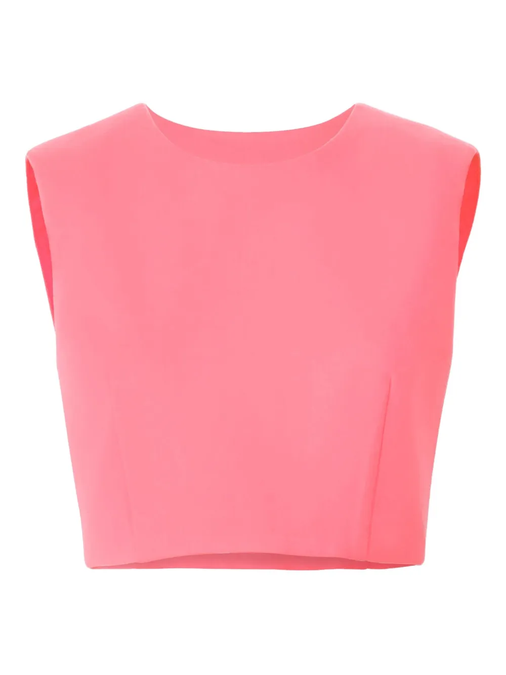 Carolina Herrera Top smanicato - Rosa