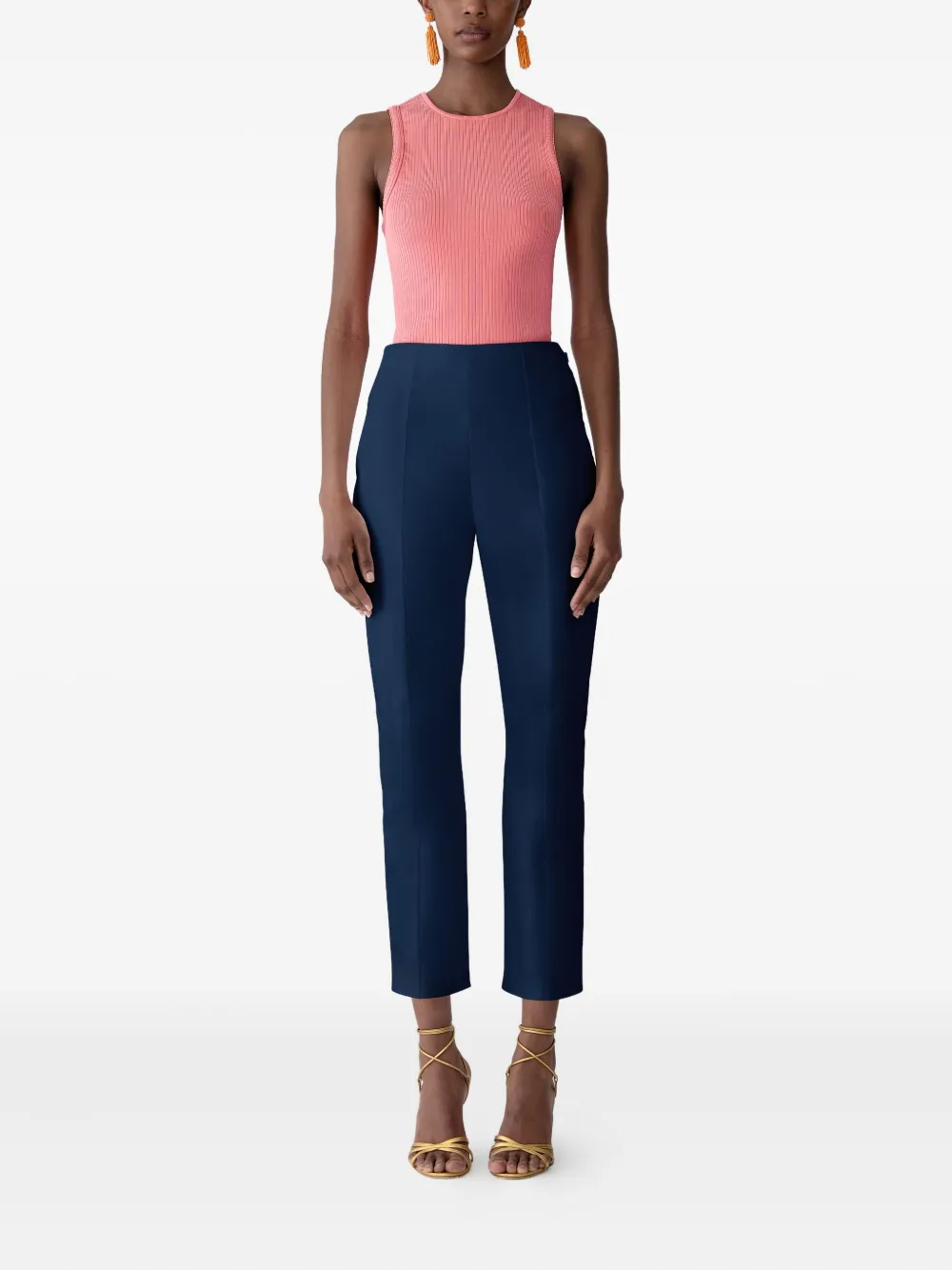 Carolina Herrera Emilie broek - Blauw