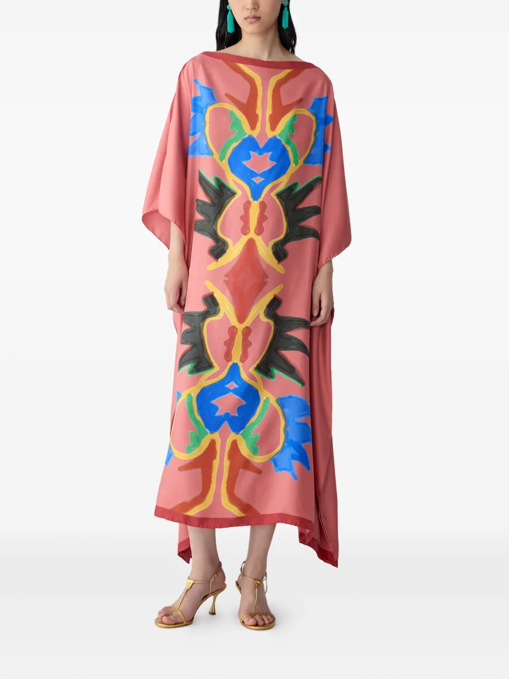 Carolina Herrera Rianna + Nina tuniek met print - Roze