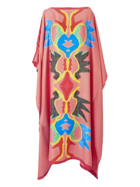 Carolina Herrera x Rianna + Nina printed caftan