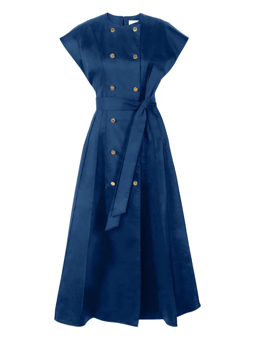 Carolina Herrera Abito midi doppiopetto - Blu