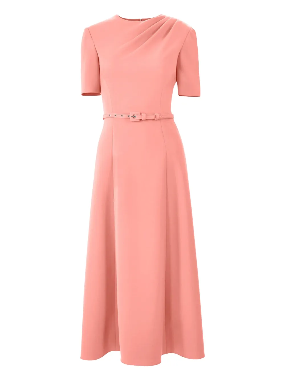 Carolina Herrera Abito midi drappeggiato - Rosa