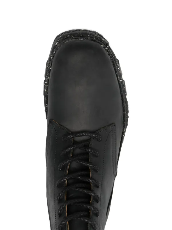 Maison MIHARA YASUHIRO Joseph lace-up Boots | Black | FARFETCH