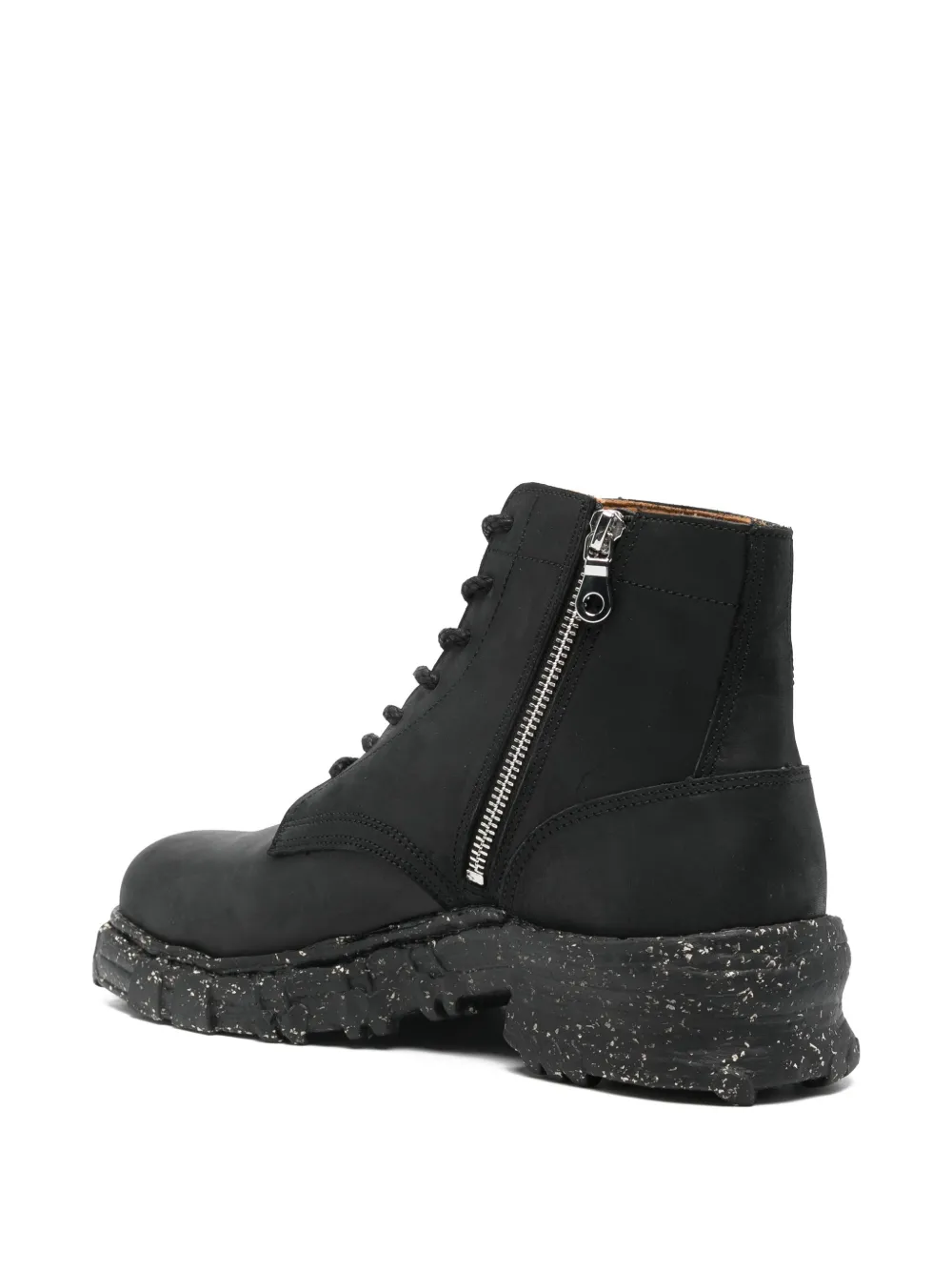 Miharayasuhiro Joseph Lace-up Boots In Black