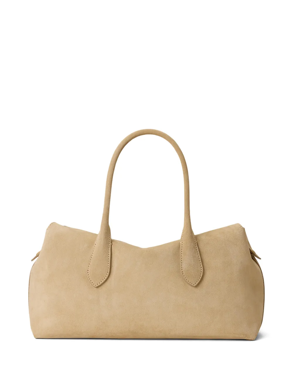 Bellport suede satchel tote bag