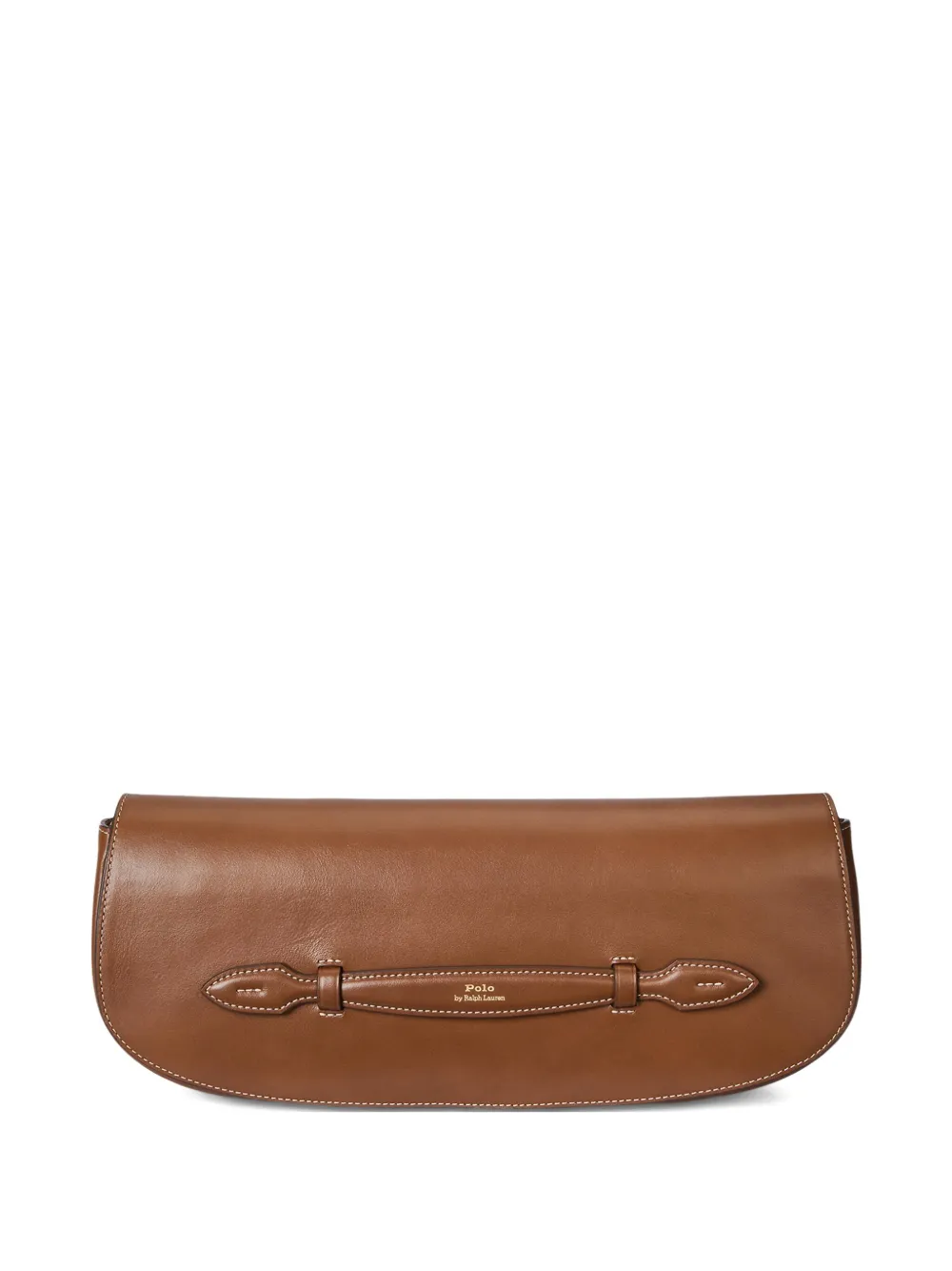 Polo Ralph Lauren Bellport clutch - ブラウン