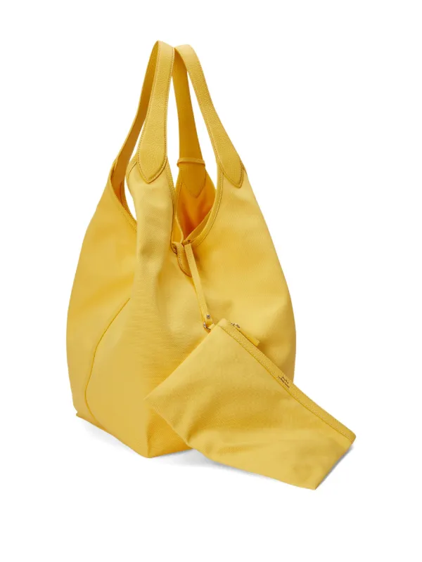 Polo Ralph Lauren レザーハンドバッグ | イエロー | FARFETCH JP