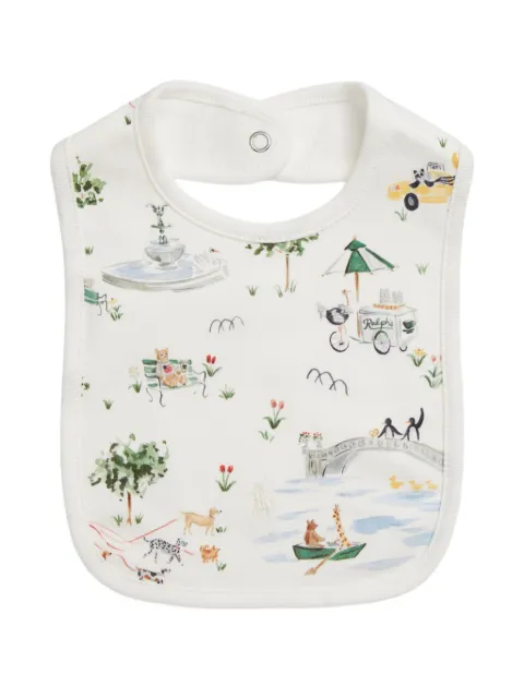 POLO RALPH LAUREN KIDS x Riley Sheehey cotton bib