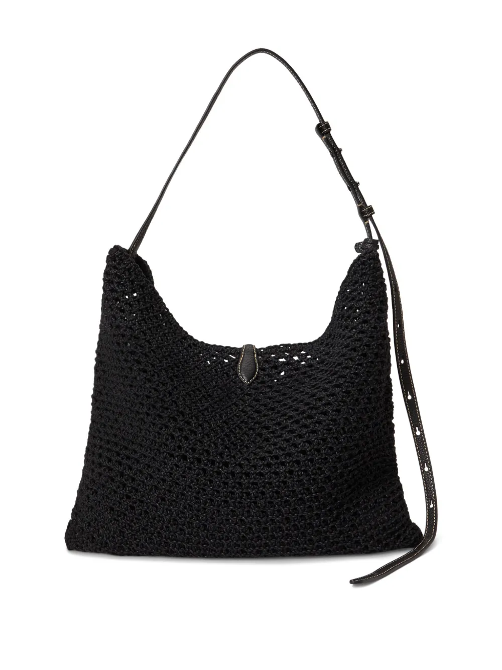 Polo Ralph Lauren Polo Play Cord Messenger Bag in Black, view 2