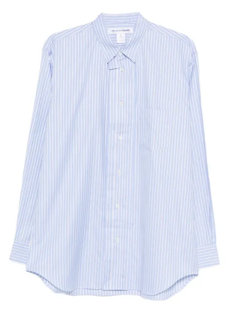 Comme Des Garçons Shirt pocket striped shirt