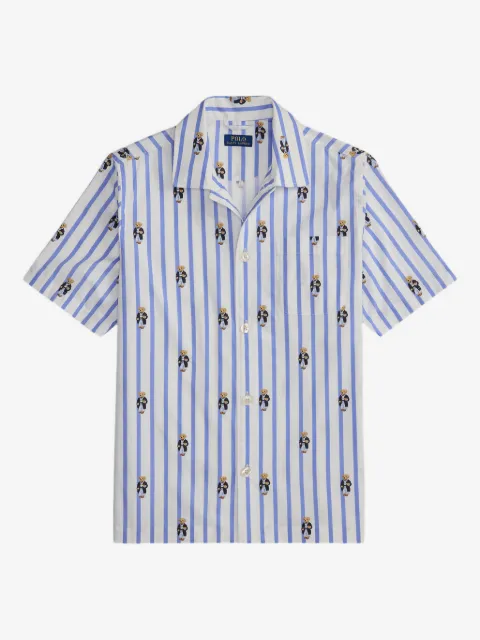 Polo Ralph Lauren Polo Bear striped pyjama shirt