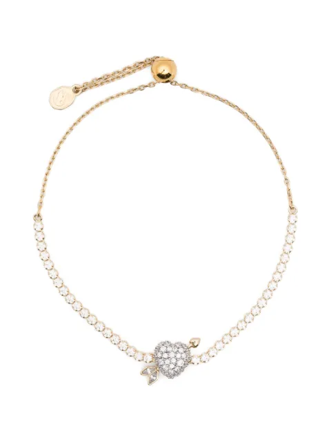 Swarovski Idyllia mixed cuts heart arrow bracelet